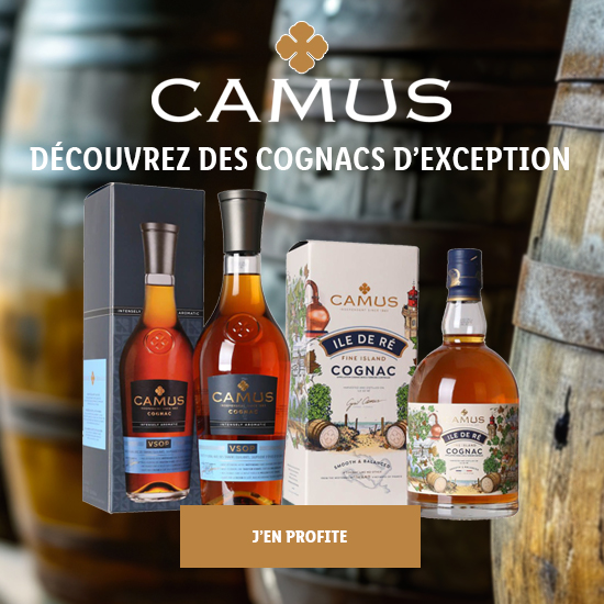 Découvrez les Cognacs Camus